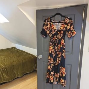 Floral Maternity Dress
